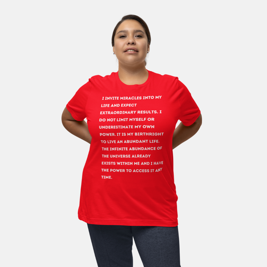 Abundance Is My Birthright Tee
