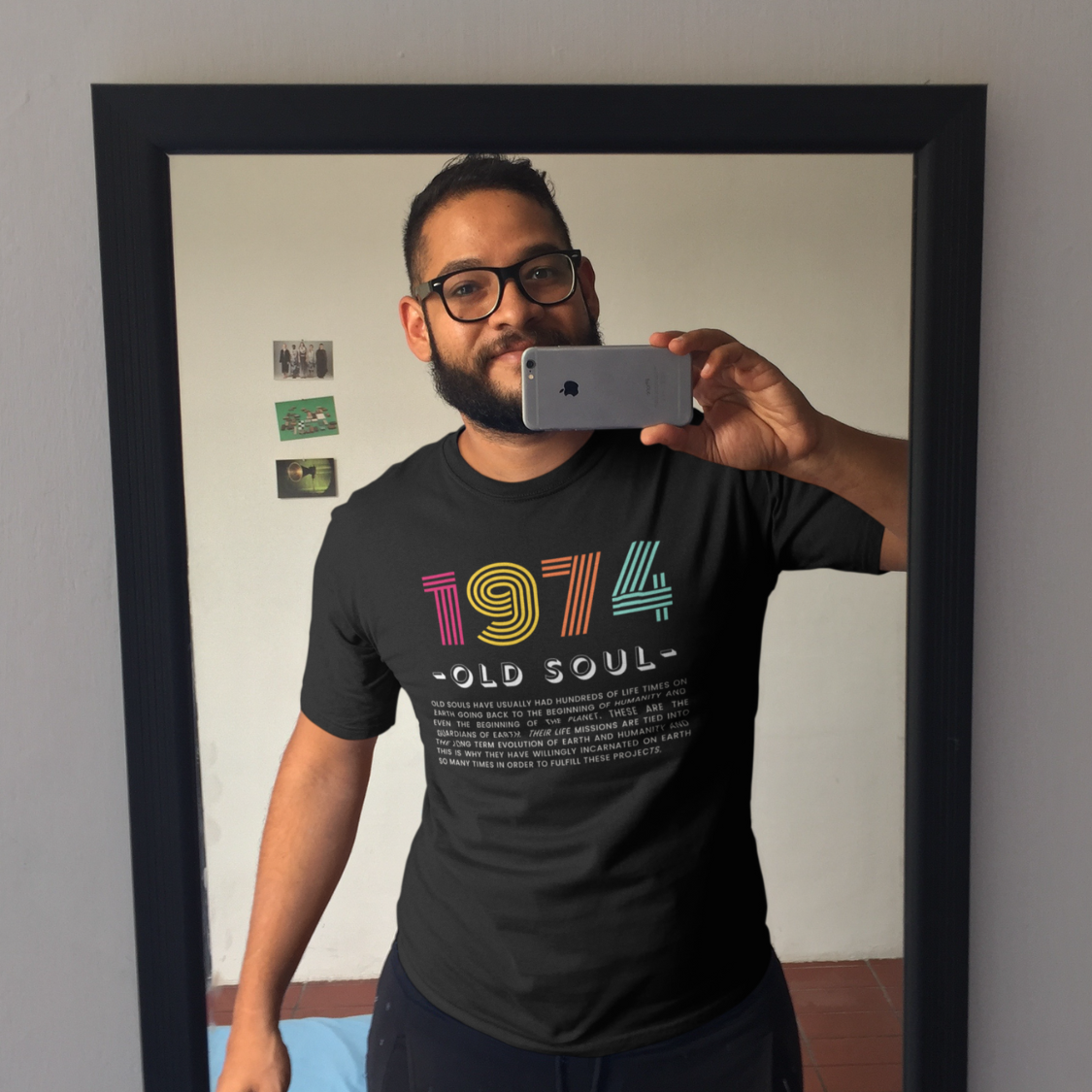 Custom Birth Year OLD SOUL Tee