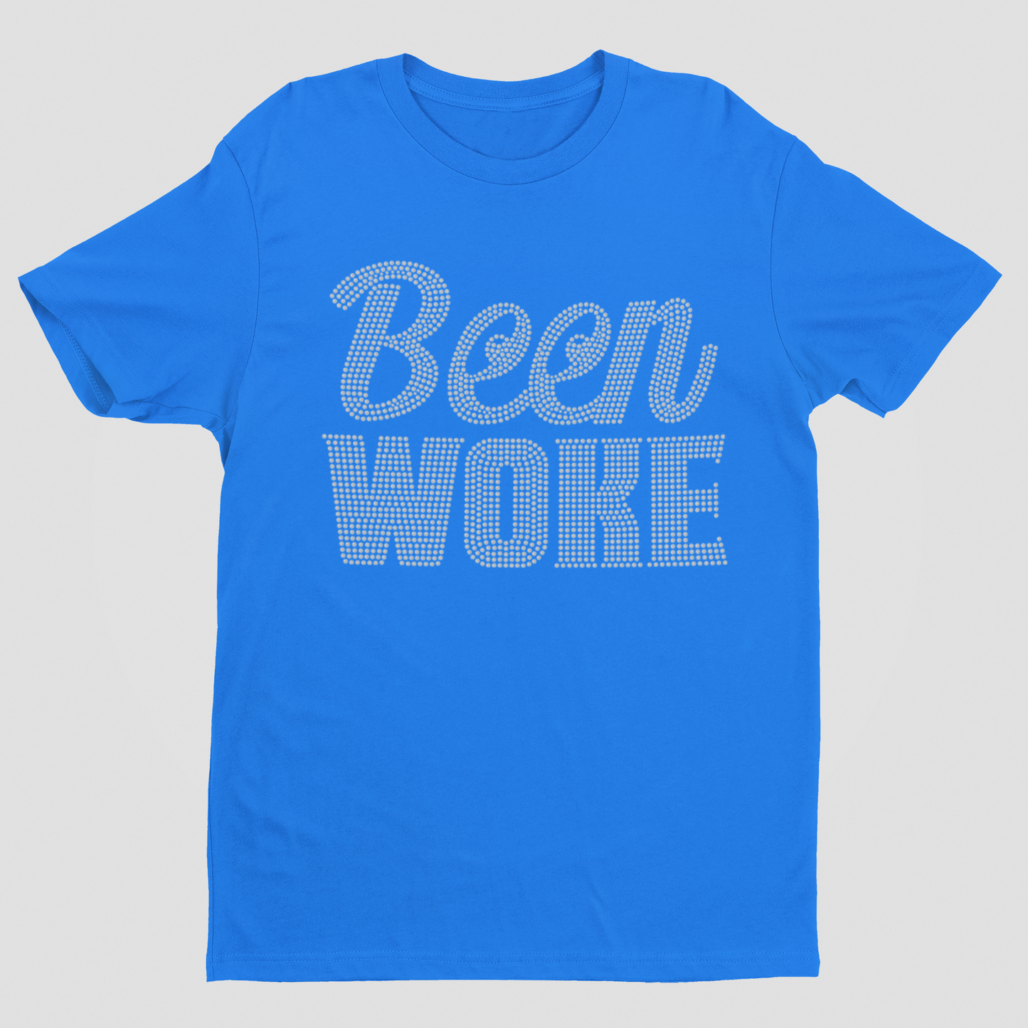 Been Woke Brand Classic Logo Rhinestone Tee