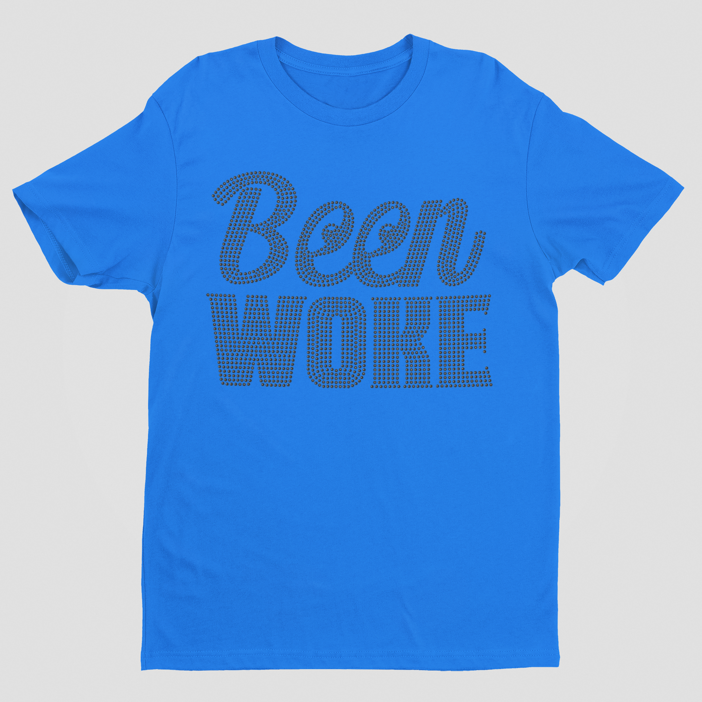 Been Woke Brand Classic Logo Rhinestone Tee