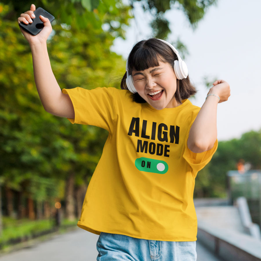 Align Mode ON Tee