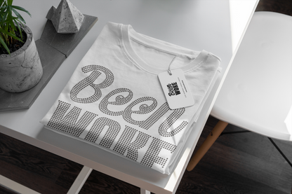 Been Woke Brand Classic Logo Rhinestone Tee