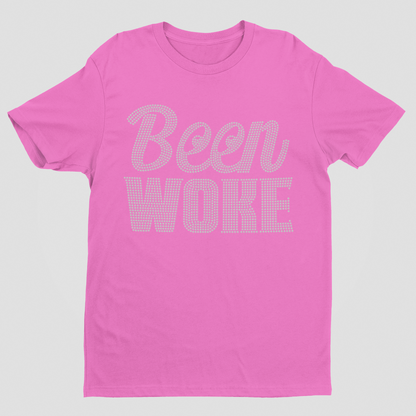 Been Woke Brand Classic Logo Rhinestone Tee